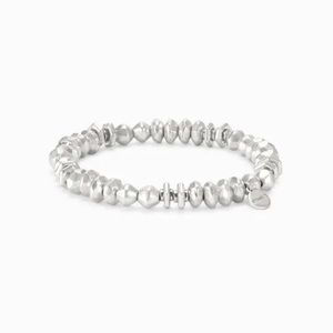Stella & Dot Nicholette Stretch Bracelet Silver